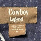 Cowboy Legend Youth Xl Western Button Dress Shirt