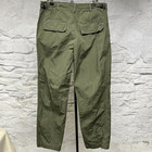 Us Army Vintage Vietnam Era Trousers Og-107 Poplin Rip Stop Cargo    Pants 31x28 