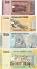 Yemen Set 100  200  500  1000 Rials  2017 2018  Uncirculated  4 Note Set