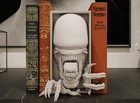 Alien Xenomorph Book Nook   Wall Mount - Sci-fi Horror Decor