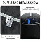 30  Inch Duffle Travel Mens Sports Gear Gym Bag Large Waterproof Duffel Shoulder