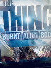 The Thing Authentic Screen Used Burnt Alien Body 2011