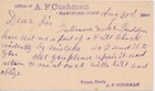 Hartford Connecticut Geometric Fancy Cancel On Postal Card Ux-7 1882