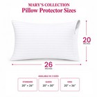 100  Egyptian Cotton Pillow Protectors With Zipper 2 4 Pack Standard Queen King