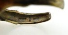 Vintage Mexico Sterling Silver Bamboo Cuff Bracelet 925 Taxco Signed 34 3 Grams