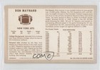 1970 Kellogg s 3-d Super Stars Don Maynard  59 Hof