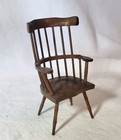 Handicraft Designs Windsor Chair Vintage Dollhouse Furniture 1 12 Scale