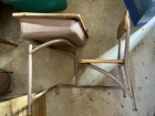 Heywood Wakefield Vintage School Desk   Chair Set W flip Top  Mid-century Modern