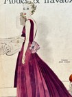 Vintage French Fashion Magazine Modes And Travaux November 1936