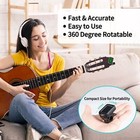 Lcd Clip On Chromatic Acoustic Electric Guitar Bass Ukulele Banjo Violin Tuner