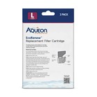 Aqueon 3-pack L Large 20-30 Ecorenew Replacement Filter Cartridge Aquarium Fish
