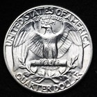 Uncirculated Unc Ms 1955 Washington Silver Quarter Free Shipping