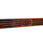 Rosette Flower Wood Carving Pediment 20 79 Antique French Architectural Salvage