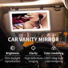 For Women 60 Leds Car Sun Visor Vanity Mirror Makeup Mirror With 3 Light Modes