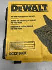 Dewalt  8-600 Mcm Copper Crimping Die Set 15-piece -dce3100ck