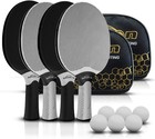 Table Tennis Rackets Set professional Ping Pong Paddle Set For 4 Players  Com   
