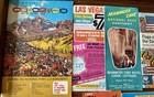 Vintage 1950s-1970s Travel Ephemera Lot Of 20 Brochures Post Cards More