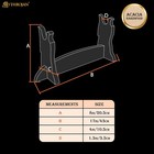Sword Axe Stand Samurai Katana Display Wooden Single Rack One Tier Dagger Holder