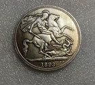 England Hobo 1893 Skull Skeleton Zombie Coin  Rare