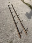 Two 6    Pcs Of Antique Barn Door Roller Track    12    Total   Vgc