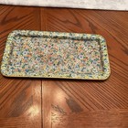 Daher Decorated Tin Tray And Tin Floral Design Made In England 11101 Vintage