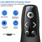 Wireless  Presentation Presenter Remote Usb Powerpoint Laser Pointer Clicker