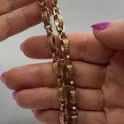 Antique Edwardian Gold Filled Albert Watch Chain Necklace Dog Clip   T-bar