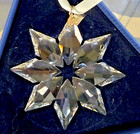 Swarovski 2013 Annual Christmas Ornament Large Crystal Snowflake 5004489 Mint
