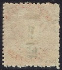 Turks Islands 1881 Qv    On 1d Provisional Sg Type 9