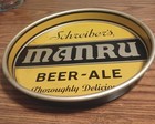 Vintage Beer Tray  schreiber manru Beer-ale Electro Chemical Engraving New York