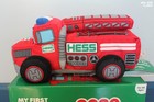 New 2020 My First Hess Toy Fire Truck Plush In Original Box With Lights   Sounds