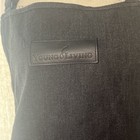 Young Living Gray Denim Apron Adjustable Belts And Neck Strap And Front Pockets