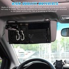 Tactical Molle Car Sun Visor Organizer Pocket Truck Suv Storage Pouch Holder