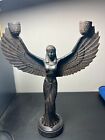 Isis Incense Holder Statue   Unique Piece For Goddess Isis From Basalt Stone