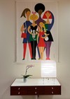 Alexander Girard Tapestry  girls  Herman Miller Eames Evelyn Ackerman Mcm Mint