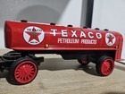Texaco Gas   Oil Advertising Truck Model Tanker - Red   Black Petroleum Products
