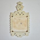Vintage Root Vegetables Ceramic Tile In Cream Cast Iron Trivet Made In Japan