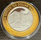 Las Vegas Club  10 Silver Strike Token 2005 Casino View New Case