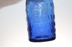 Cobalt Blue Blob John Ryan Excesior Mineral Water Savannah Ga 1859