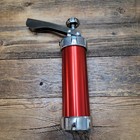 Biscuits Stainless Steel Holiday Cookie Press Dough Pastry Gun   21 Disks Euc 