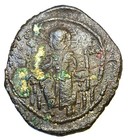 Ancient Byzantine Coin - Follis - Jesus Christ  King Of Kings  Cross  Scarce 