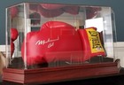 Muhammad Ali Signed Everlast Boxing Glove Silver Ink Signature Psa dna   Jsa Loa