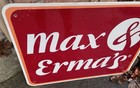 Max   Erma   s Restaurant Sign Man Cave Rare