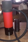 Red   Black Portable Hookah Water Pipe Set W  Hose   Accessories
