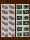 40 Forever First Class Letter Stamps Elephants   Frogs Stamps Mnh Book Pane