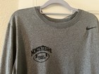 University Of North Texas Unt Tee Shirt Mens Xl Grey Nike Dri Fit Long Sleeve