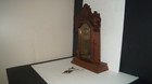 Antique Ingraham Orion Gingerbread Wind Up Pendulum Wood Mantel Or Wall Clock