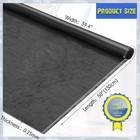 Tudomro 4 17ft X 39 4   Carbon Fiber Fabric Black Pure 50 X 39 4   