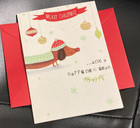 Lot Of 12- Dachshund      Christmas Cards -happy New Year- Holidays Wiener Dog New