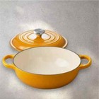 New Le Creuset Enameled Cast Iron Signature Nectar Yellow Oven 2 1 2-qt  France